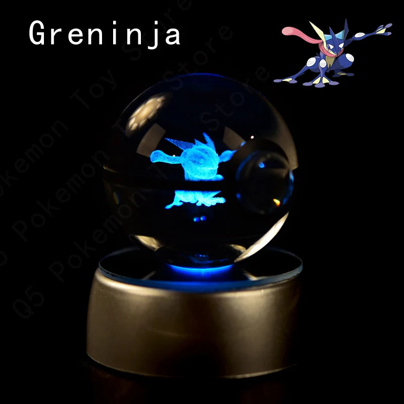 Pokémon 3D Crystal Night Light