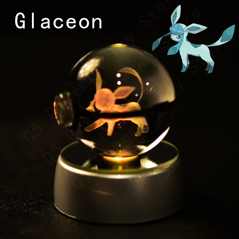 Pokémon 3D Crystal Night Light