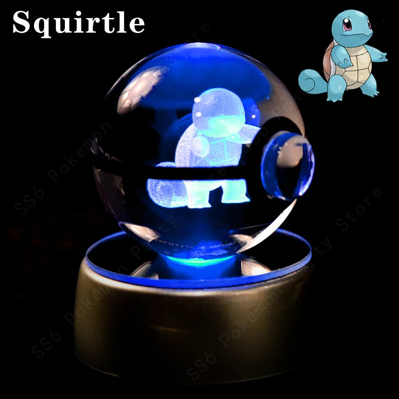 Pokémon 3D Crystal Night Light
