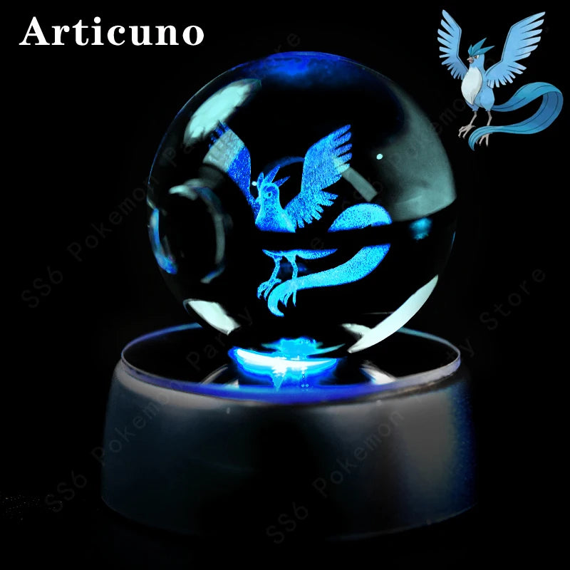 Pokémon 3D Crystal Night Light