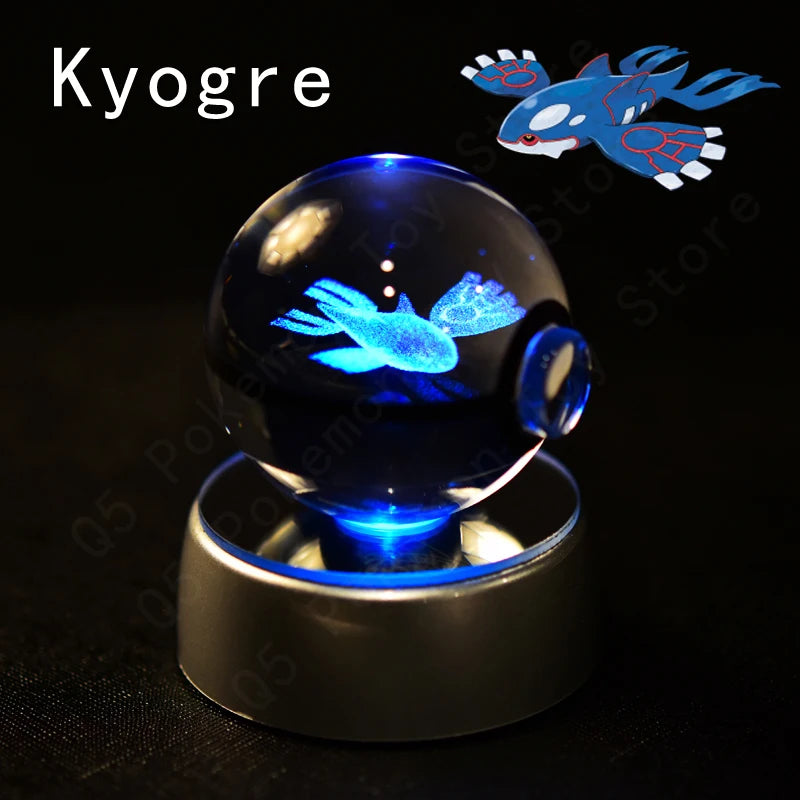 Pokémon 3D Crystal Night Light