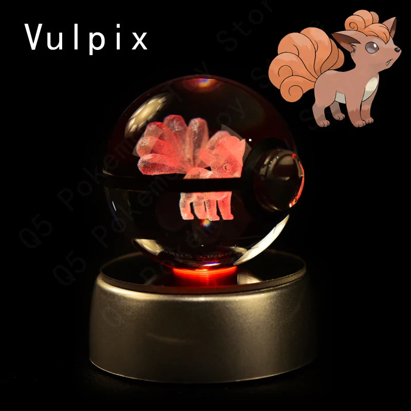 Pokémon 3D Crystal Night Light