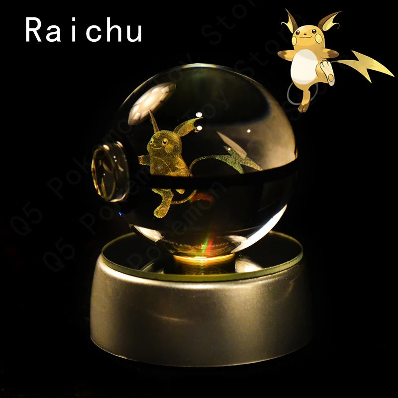 Pokémon 3D Crystal Night Light