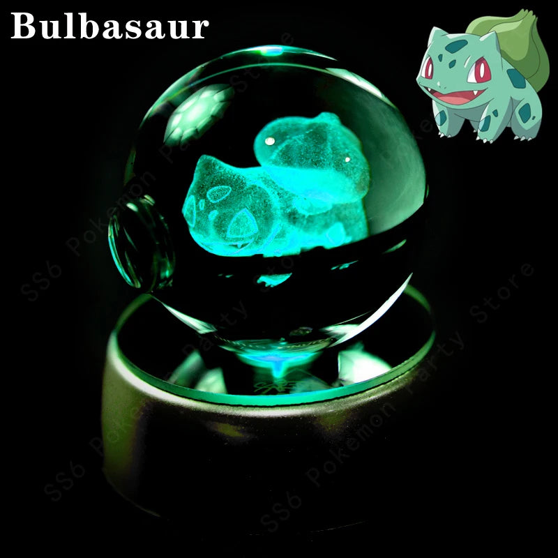 Pokémon 3D Crystal Night Light
