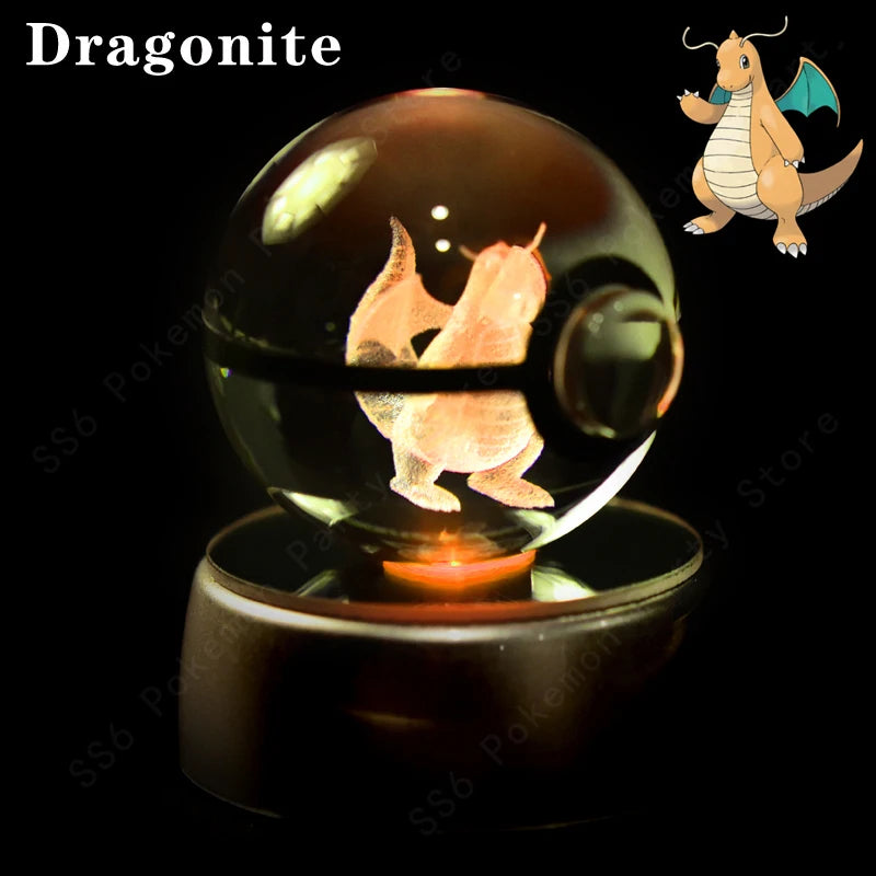 Pokémon 3D Crystal Night Light
