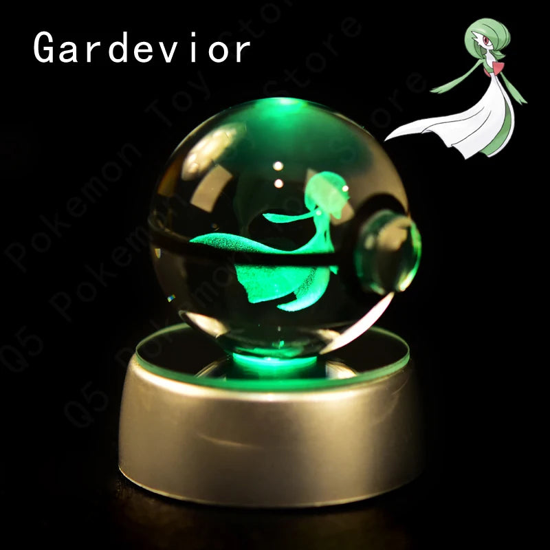 Pokémon 3D Crystal Night Light