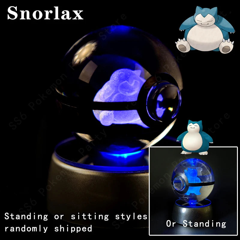 Pokémon 3D Crystal Night Light