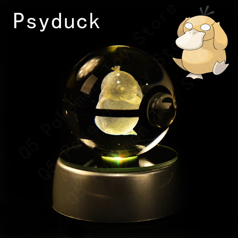 Pokémon 3D Crystal Night Light