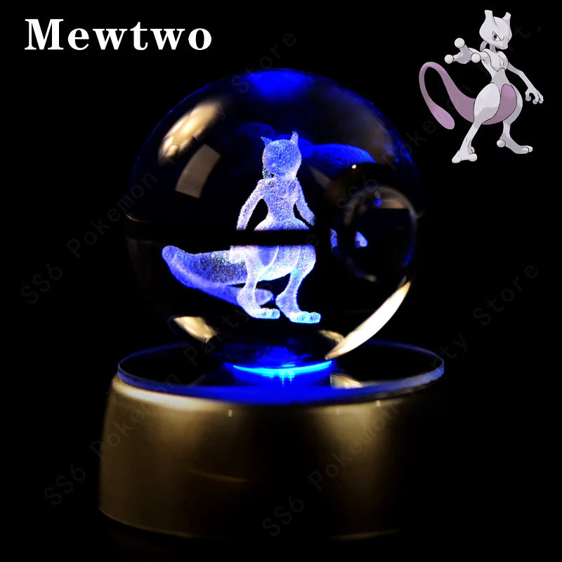 Pokémon 3D Crystal Night Light