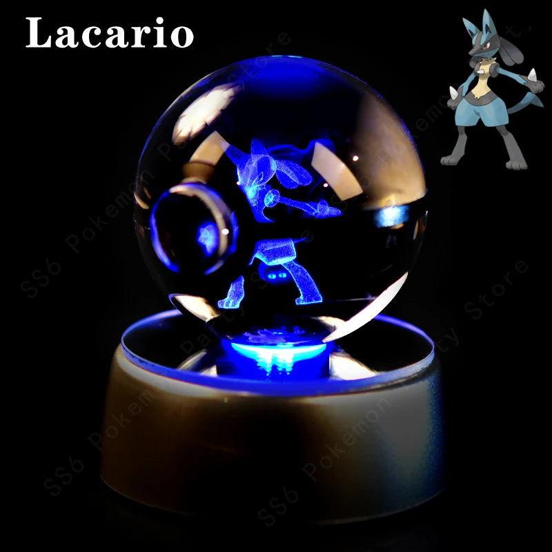 Pokémon 3D Crystal Night Light