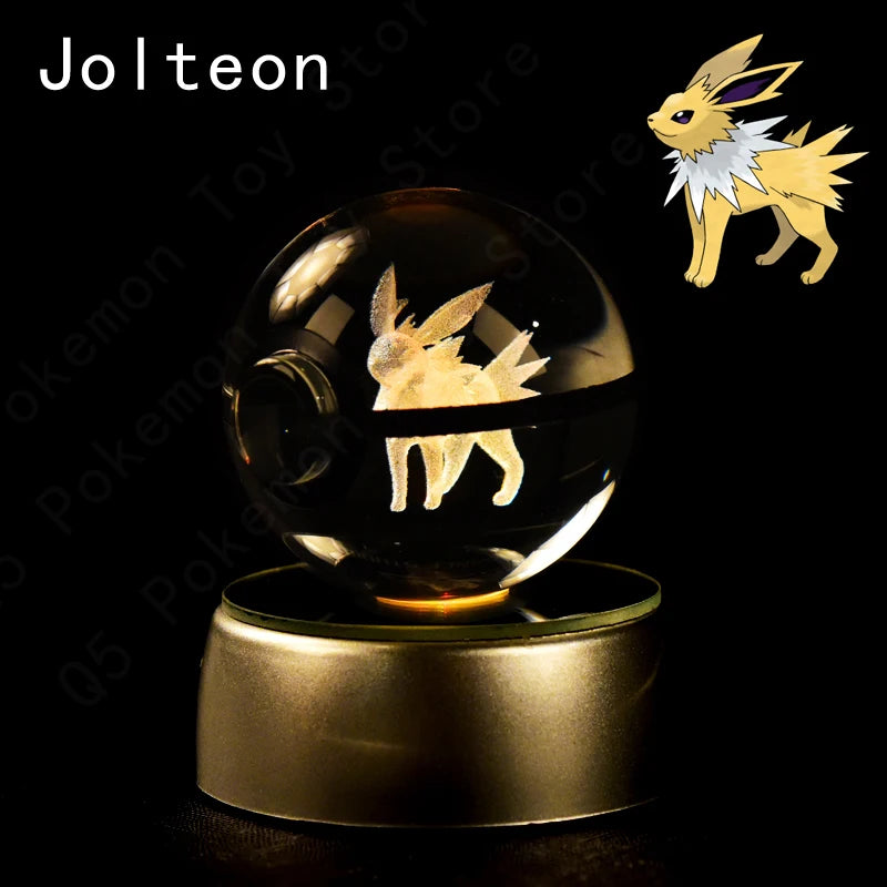Pokémon 3D Crystal Night Light