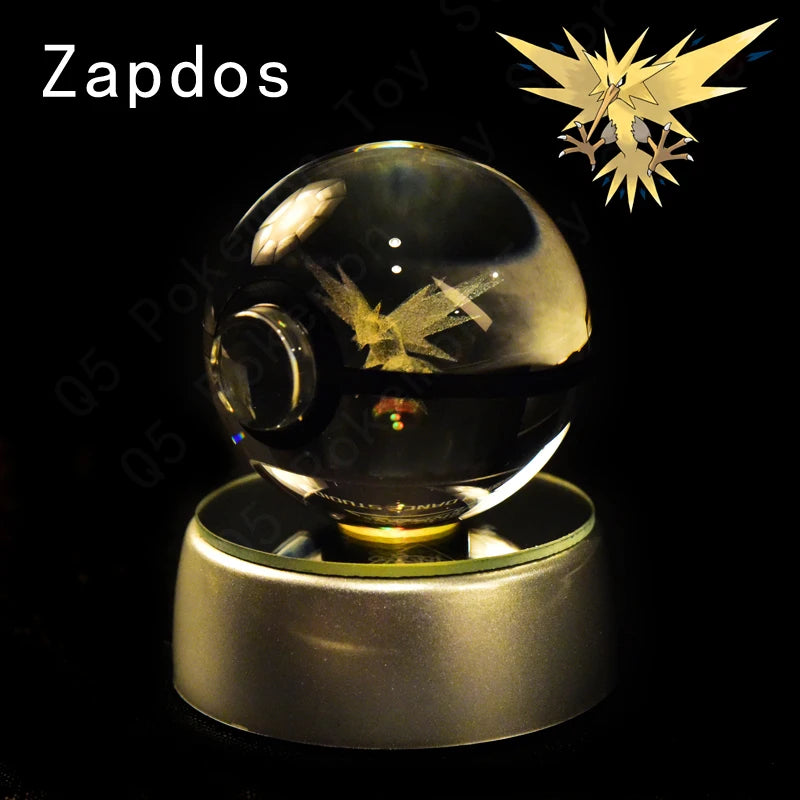Pokémon 3D Crystal Night Light