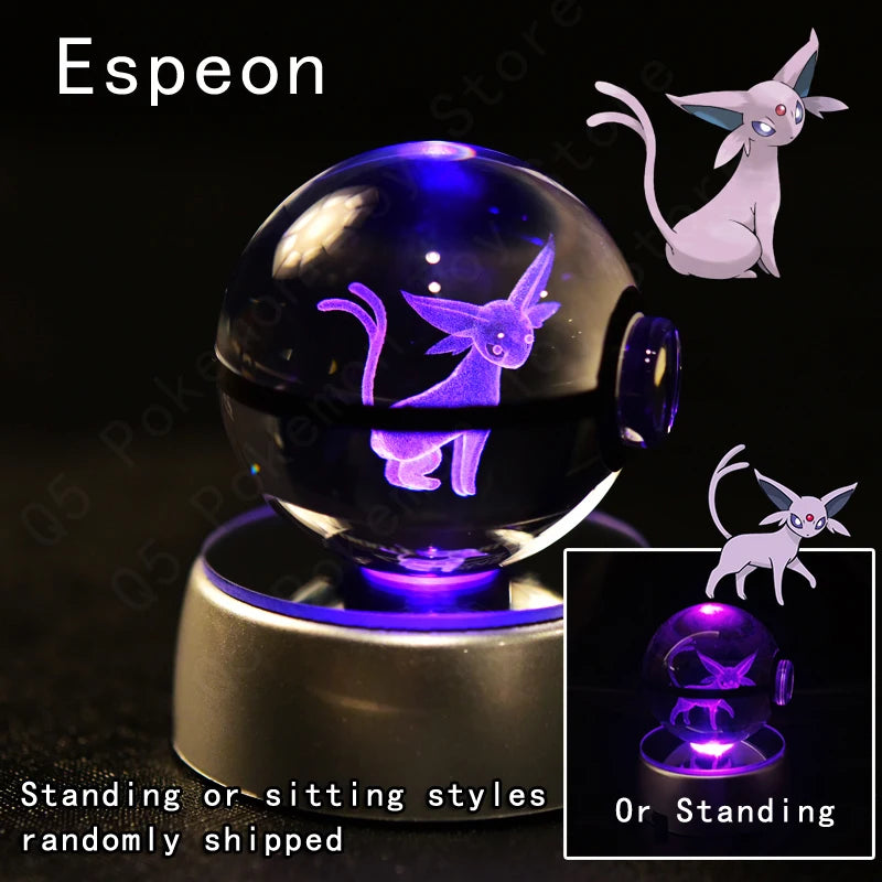 Pokémon 3D Crystal Night Light