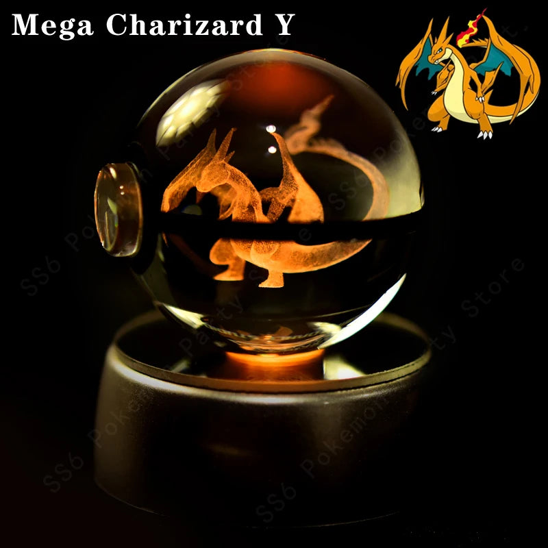 Pokémon 3D Crystal Night Light