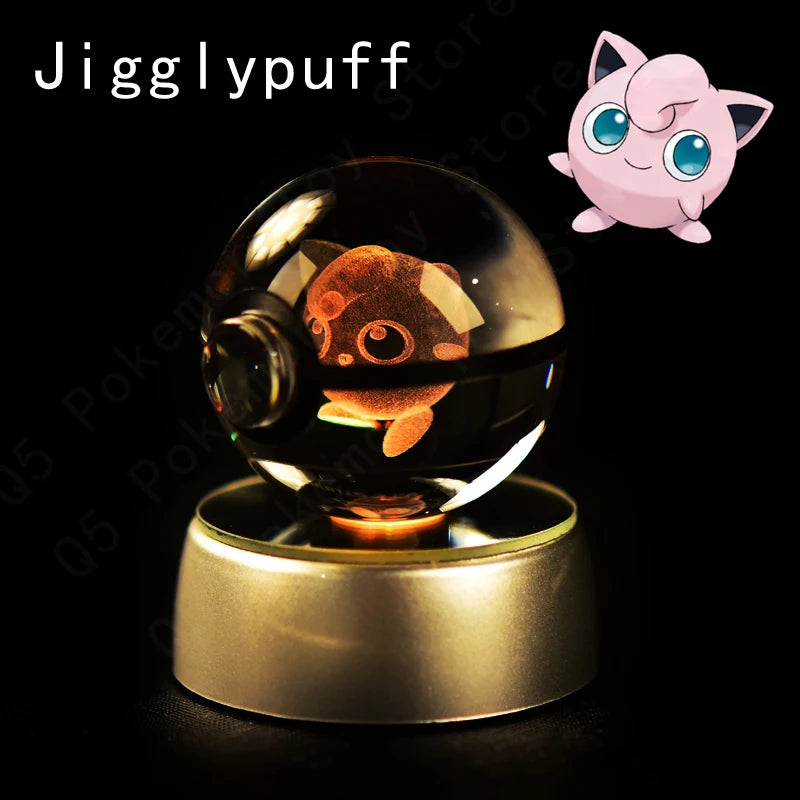Pokémon 3D Crystal Night Light