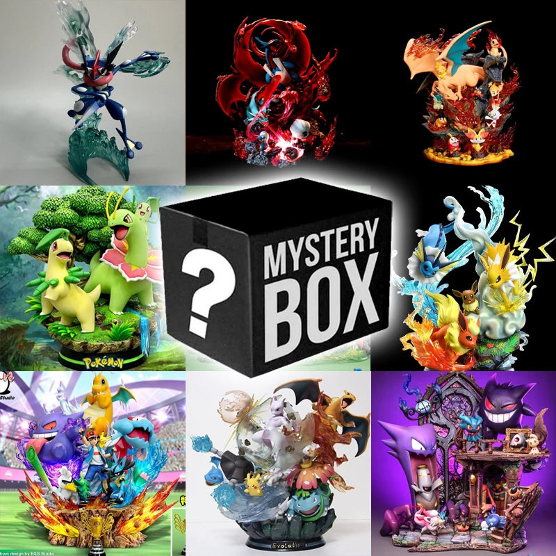 Pokémon Mystery Figure Box – 12 Characters | Vulpix & More Collectible PVC Models