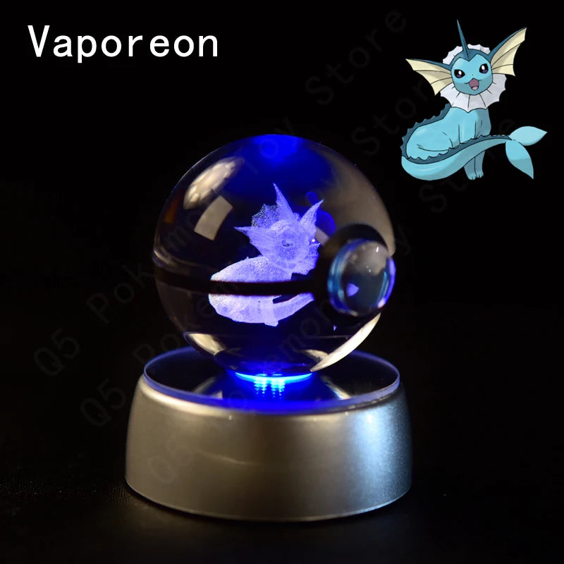 Pokémon 3D Crystal Night Light