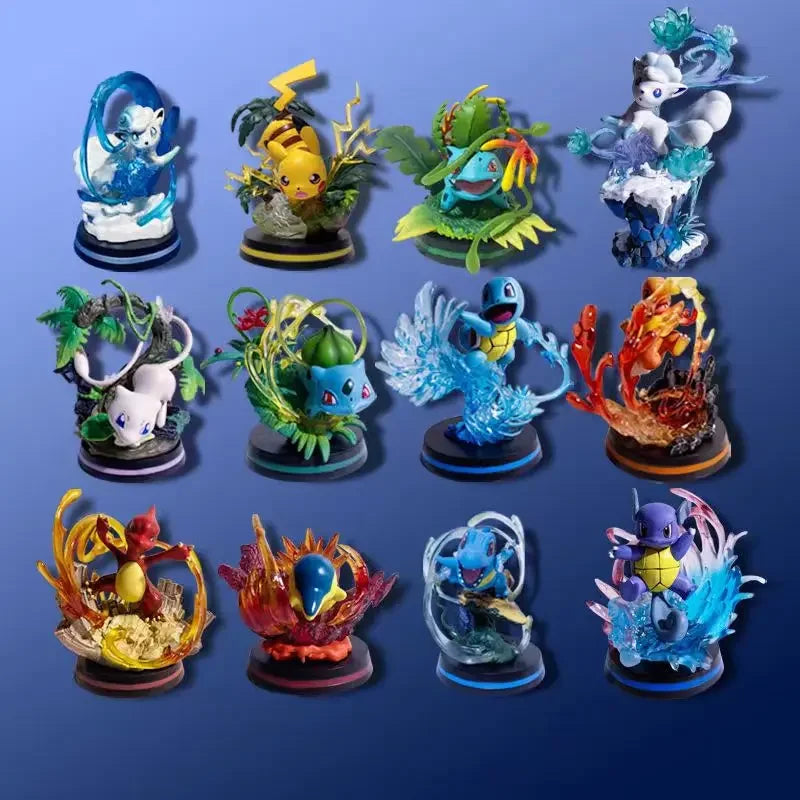 Pokémon Mystery Figure Box – 12 Characters | Vulpix & More Collectible PVC Models