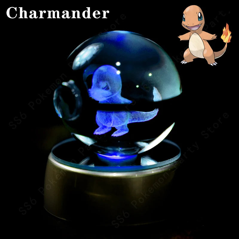 Pokémon 3D Crystal Night Light