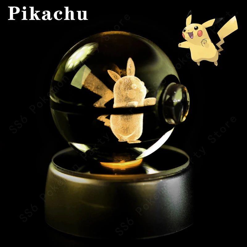 Pokémon 3D Crystal Night Light