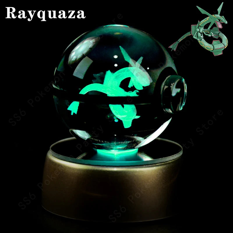 Pokémon 3D Crystal Night Light