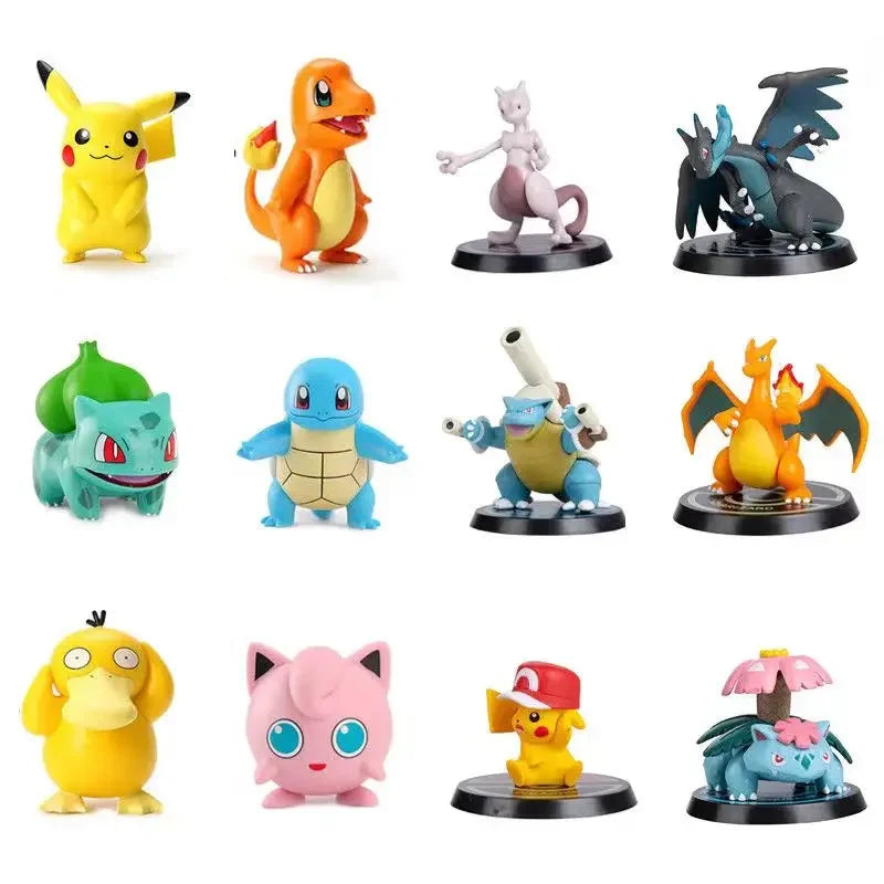 Pokémon Mystery Figure Box – 12 Characters | Vulpix & More Collectible PVC Models