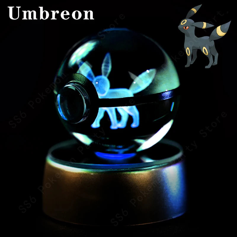 Pokémon 3D Crystal Night Light