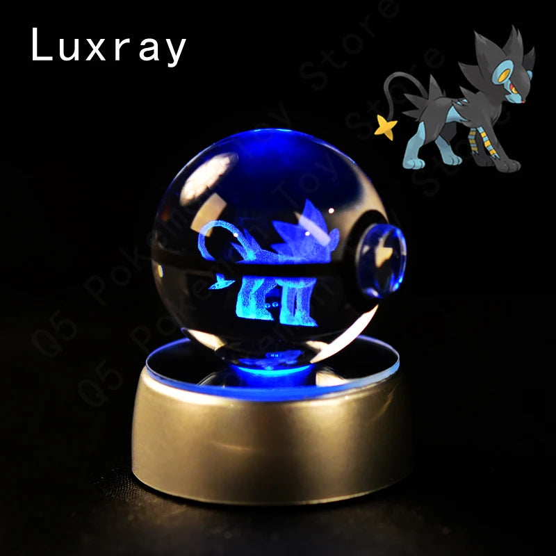 Pokémon 3D Crystal Night Light