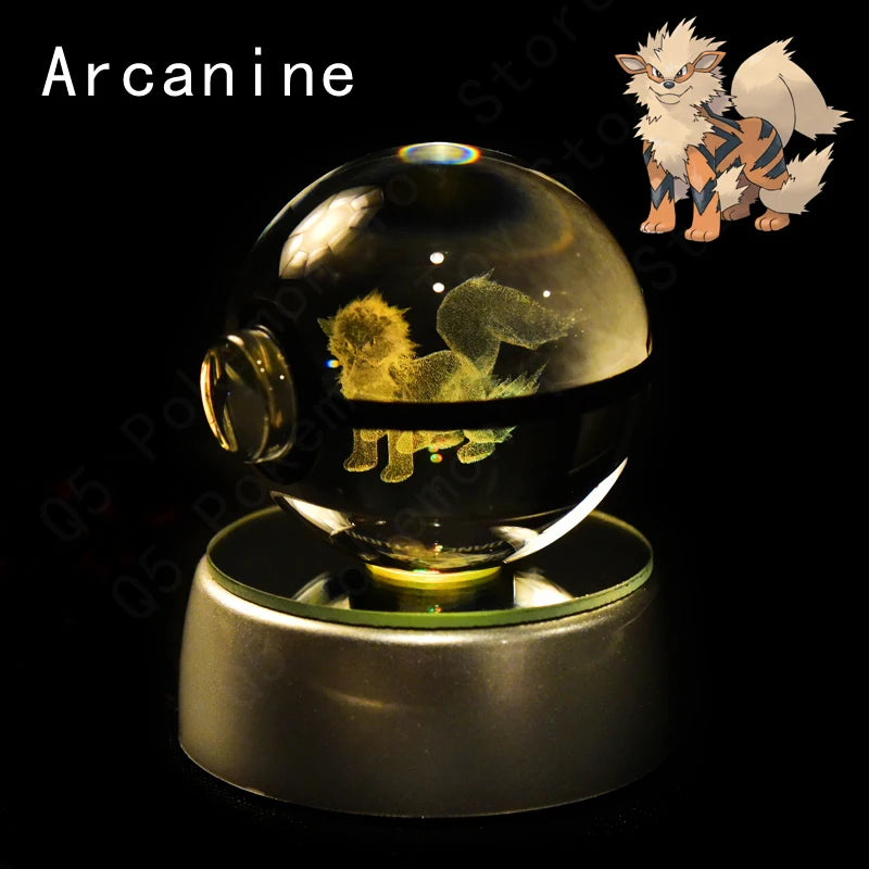 Pokémon 3D Crystal Night Light